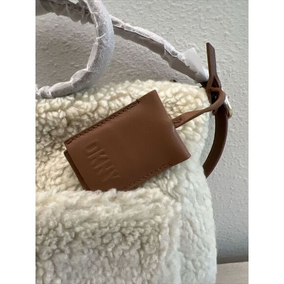 DKNY Women’s The Optimist Small Sherpa Bag Crossbody Purse - Picture 3 of 11